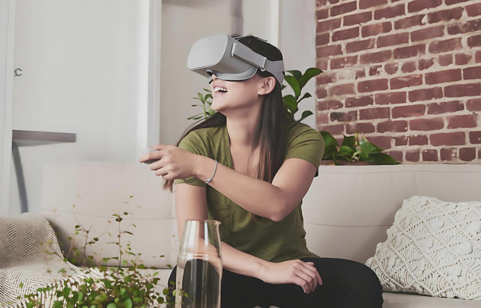 Advanced VR development setup showing multiple screens with code and 3D environments